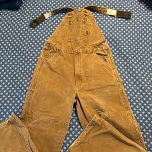 Carhartt Brown Cover-Alls Sz 32x30